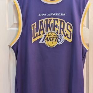 Purple and Yellow Basketball Jersey